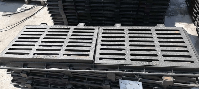 太湖球墨铸铁连体双篦展示