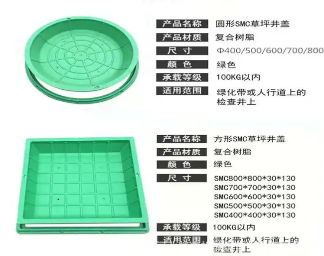 太湖树脂复合种植井盖展示