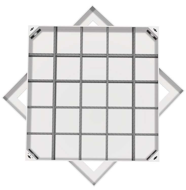 太湖不锈钢方井展示